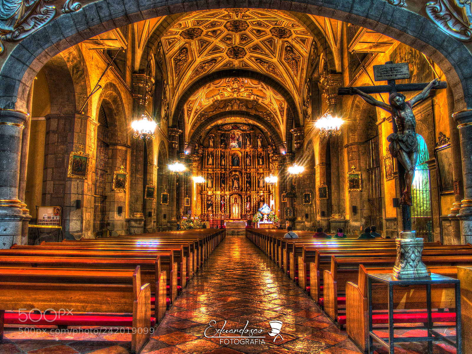 Olympus E-500 (EVOLT E-500) sample photo. Templo de santo domingo photography