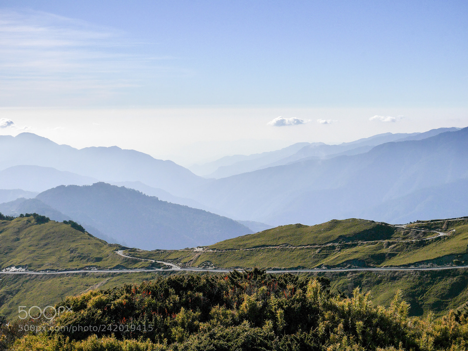 Panasonic Lumix DMC-GF7 sample photo. 合歡山東峰上的風景 photography