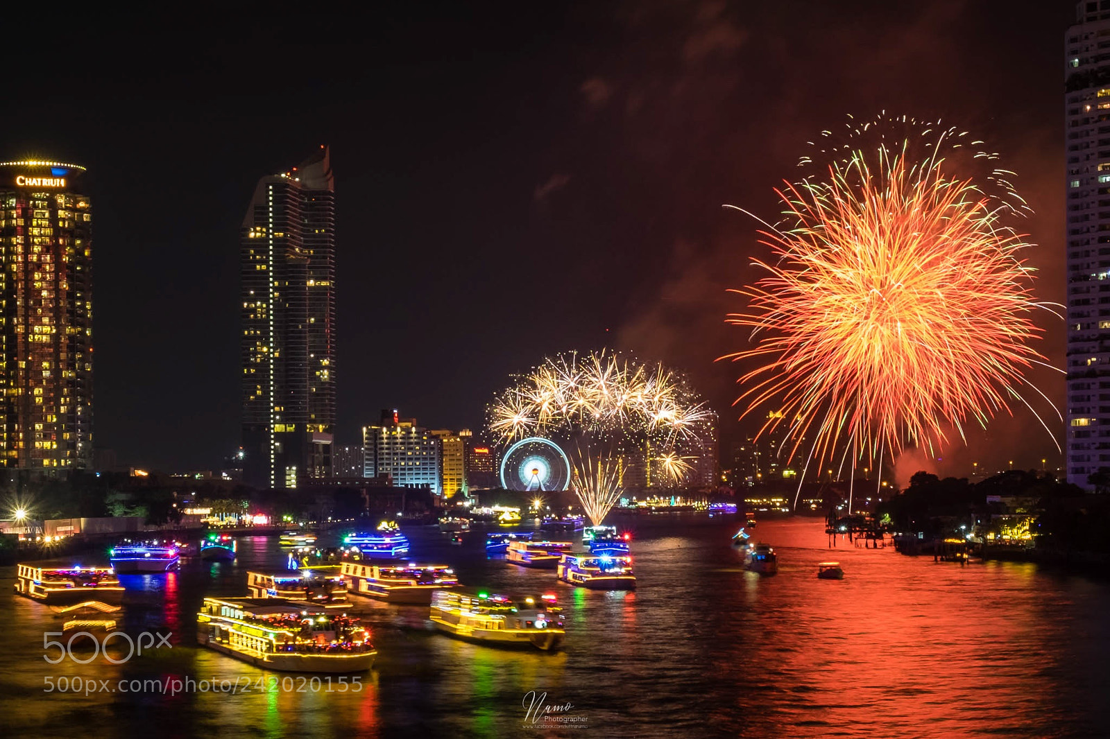 Fujifilm X-T10 sample photo. Firework photography