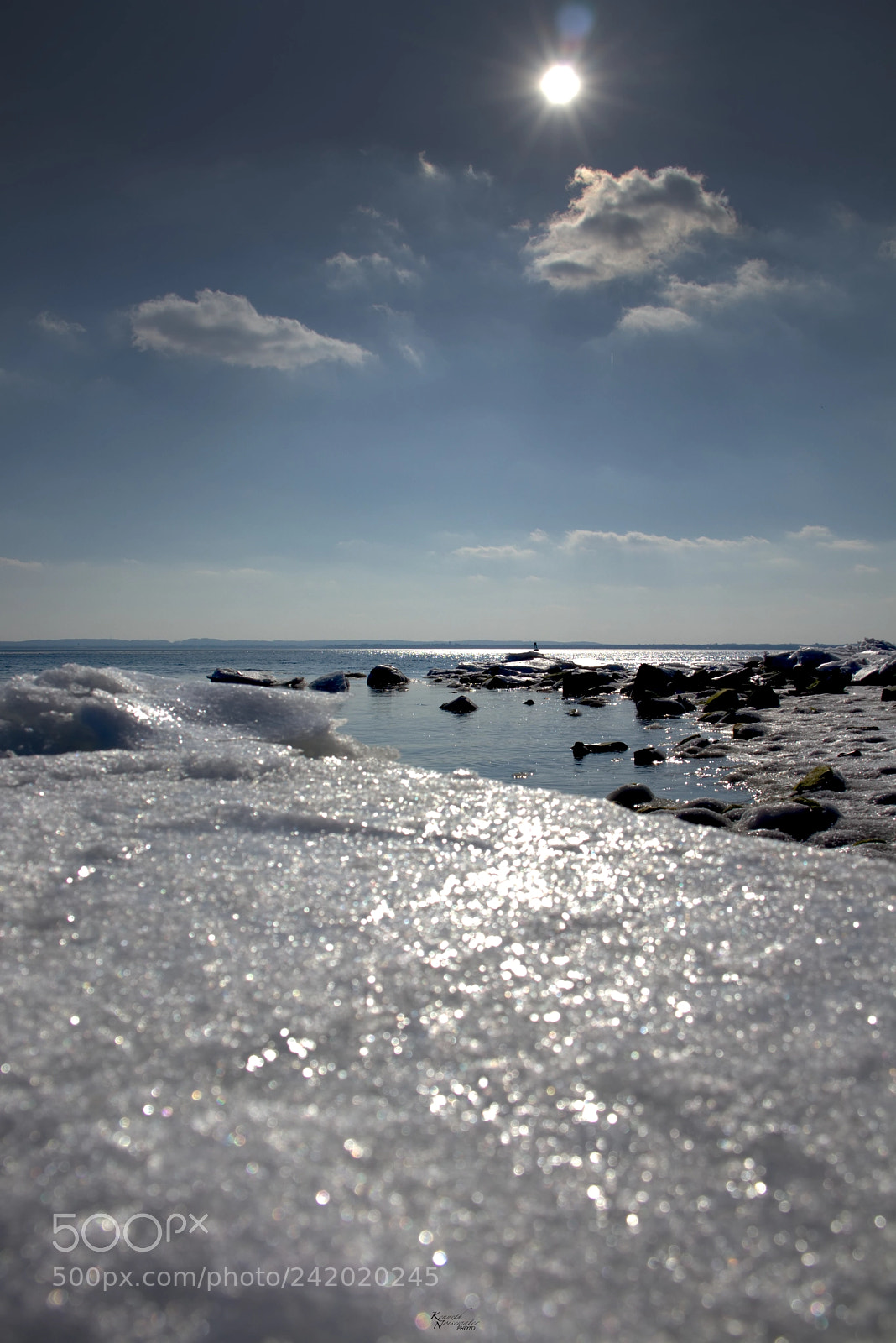 Canon EOS M5 sample photo. Water rocks sun and photography