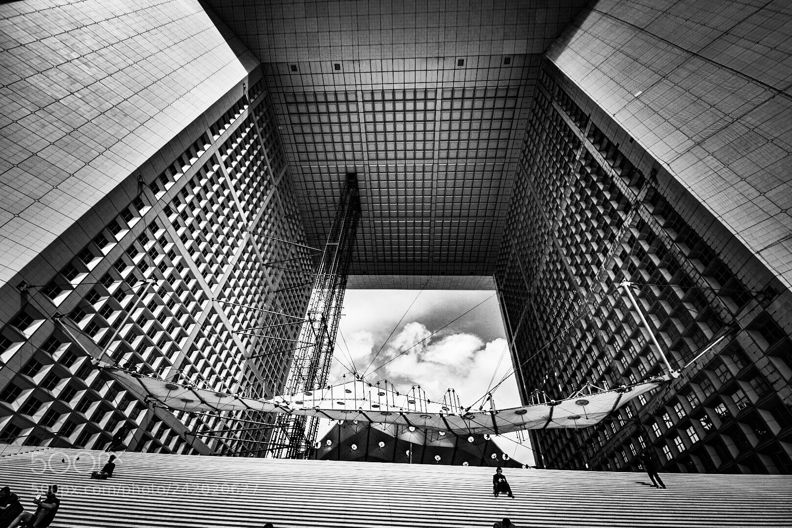 Nikon D5500 sample photo. La defense photography