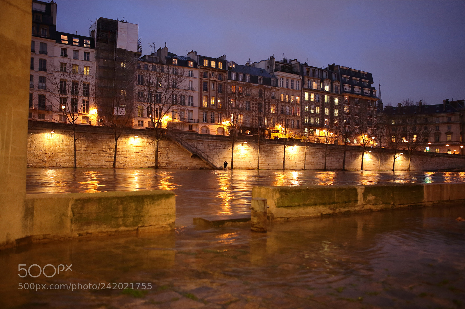 Canon EOS 5D sample photo. Nuit quai des orf photography