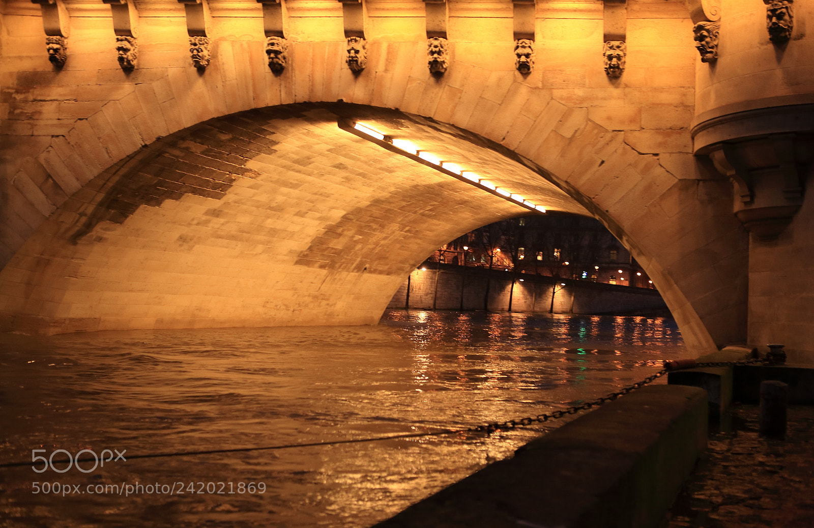 Canon EOS 5D sample photo. Nuit pont neuf photography