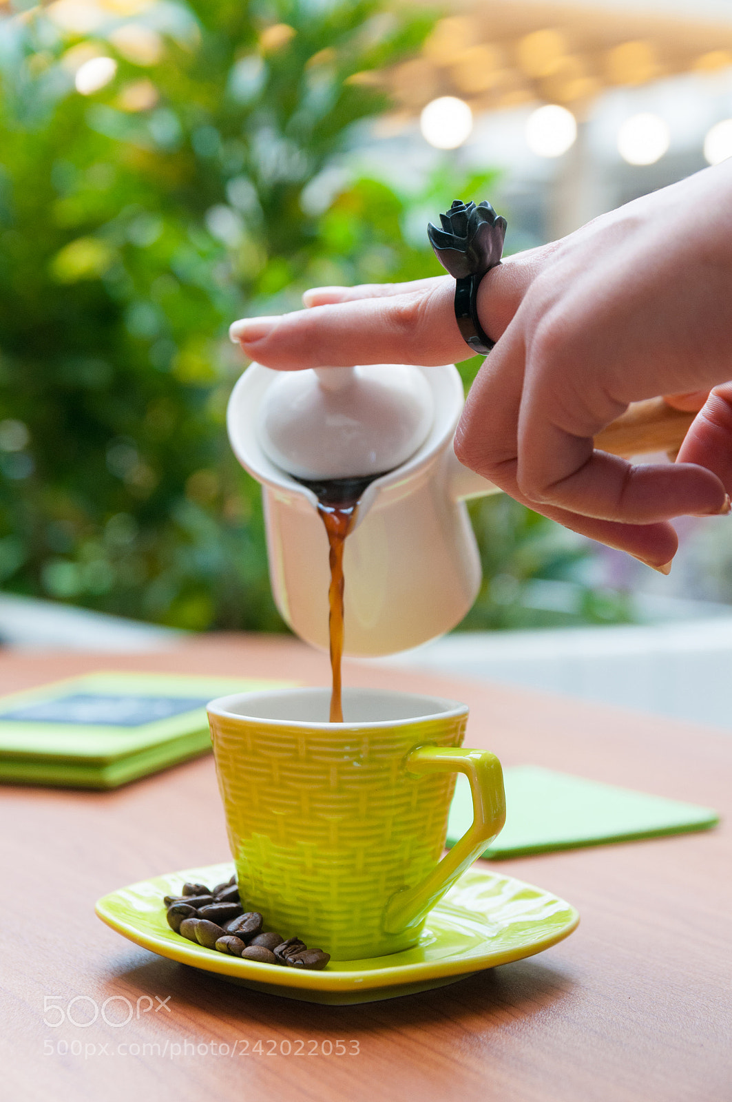 Nikon D90 sample photo. Morning cofffee photography