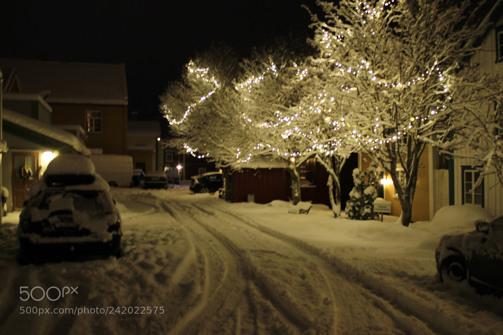 Canon EF-S 18-55mm F3.5-5.6 III sample photo. Wintertime in mosjøen photography