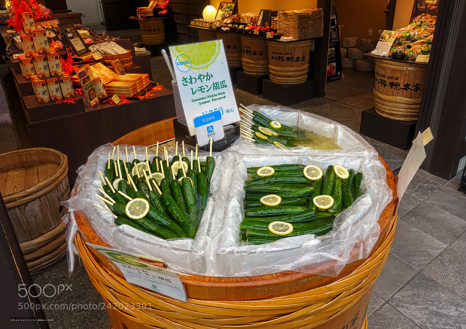 Sony Cyber-shot DSC-RX100 III sample photo. Cucumber pickles stick lemon photography