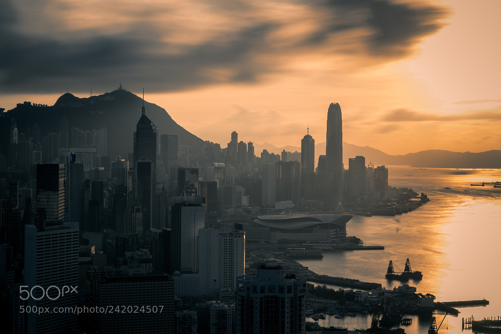 Sony a7 sample photo. Hong kong city skyline photography