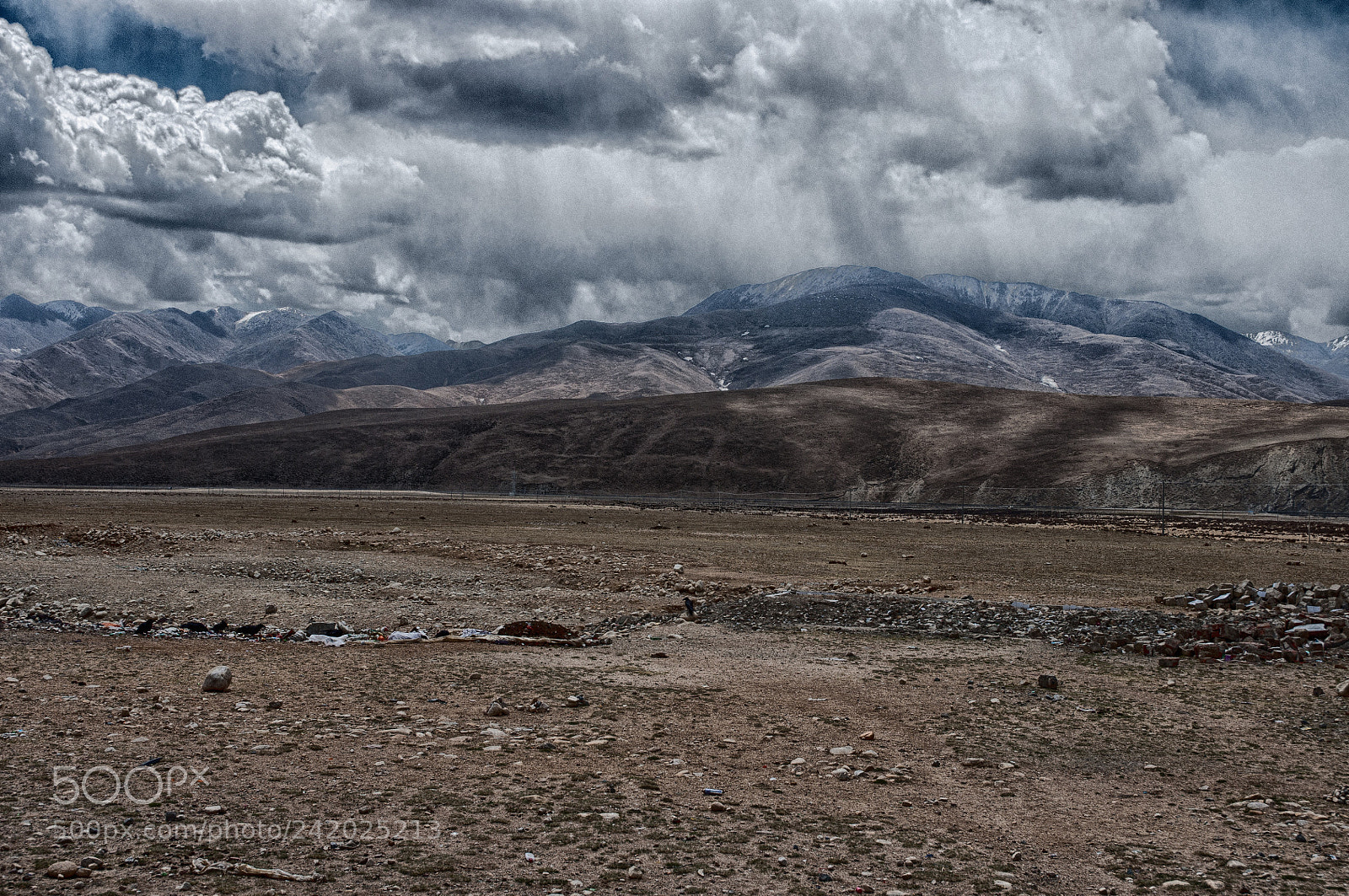 Nikon D90 sample photo. Tibet  orage photography