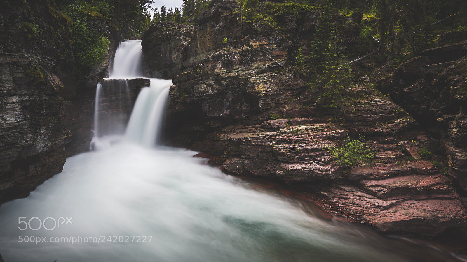 Sony SLT-A77 sample photo. St mary falls photography