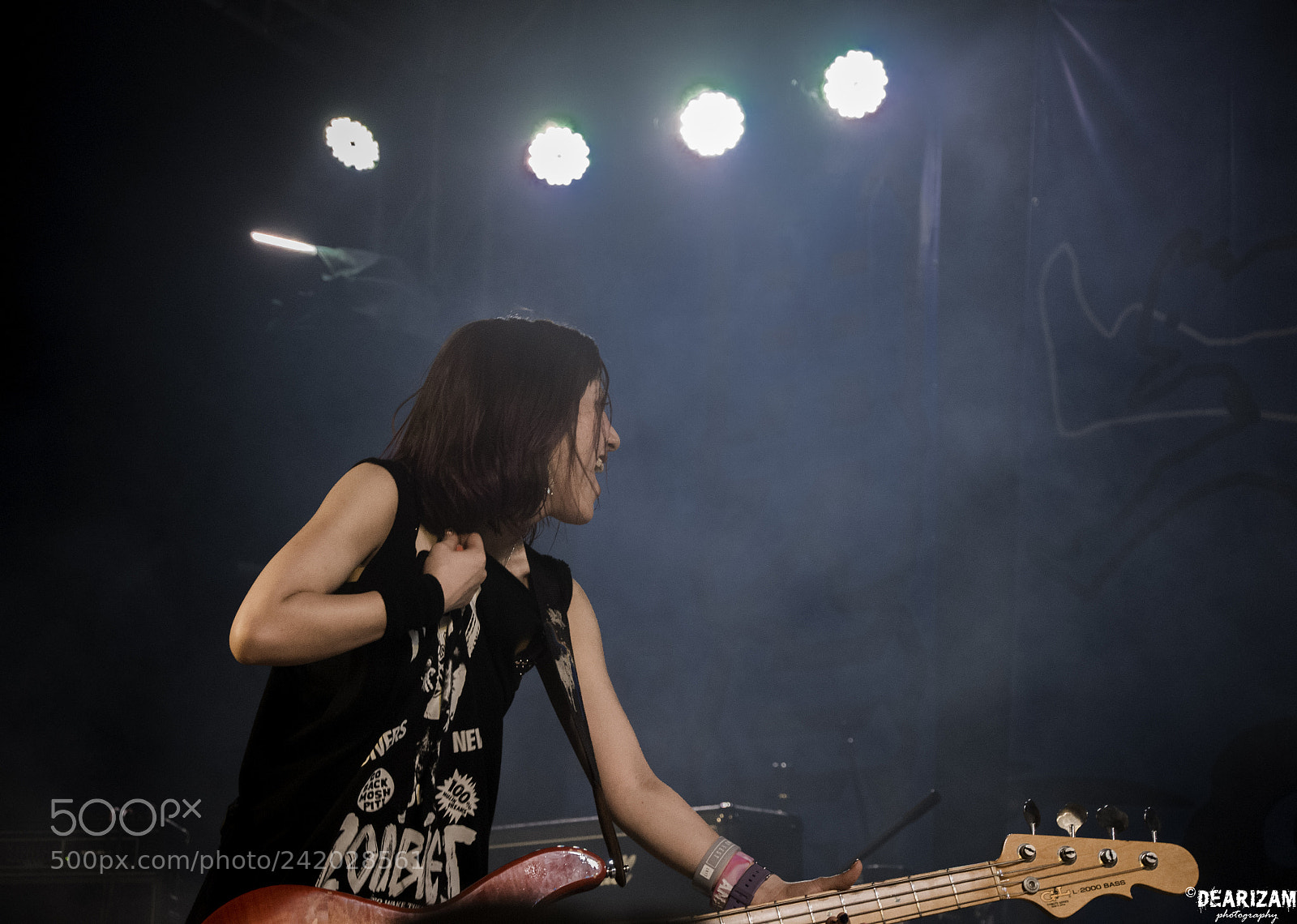 Pentax K-50 sample photo. Anarchy stone band from photography