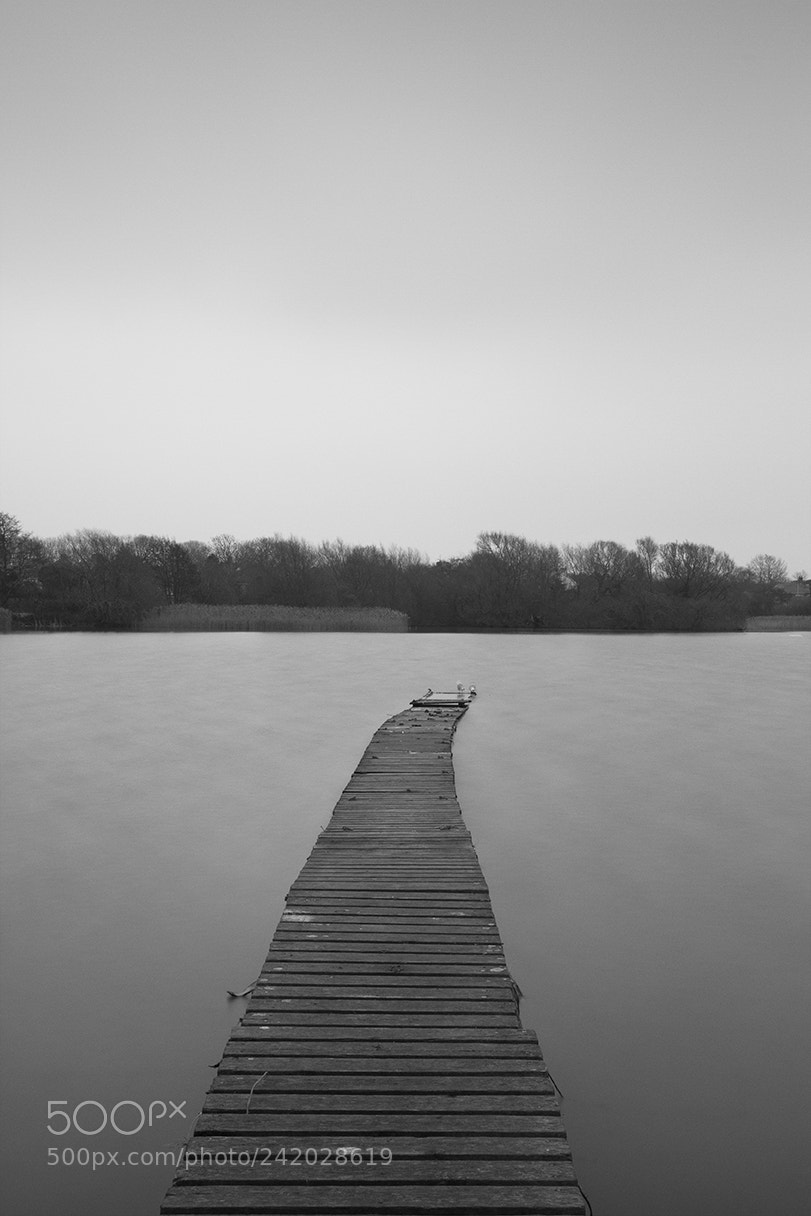 Canon EOS 7D sample photo. Jetty into the lake photography