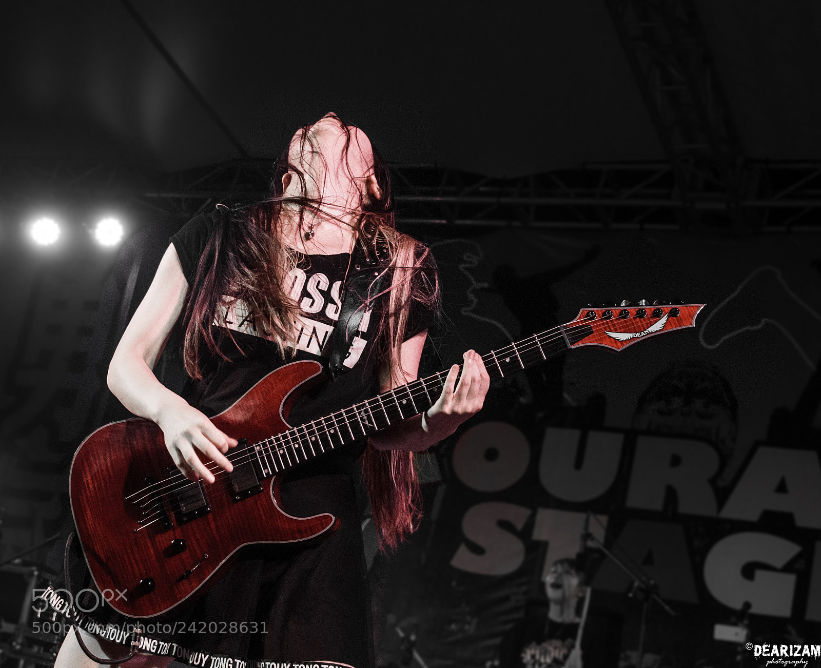Pentax K-50 sample photo. Anarchy stone band from photography