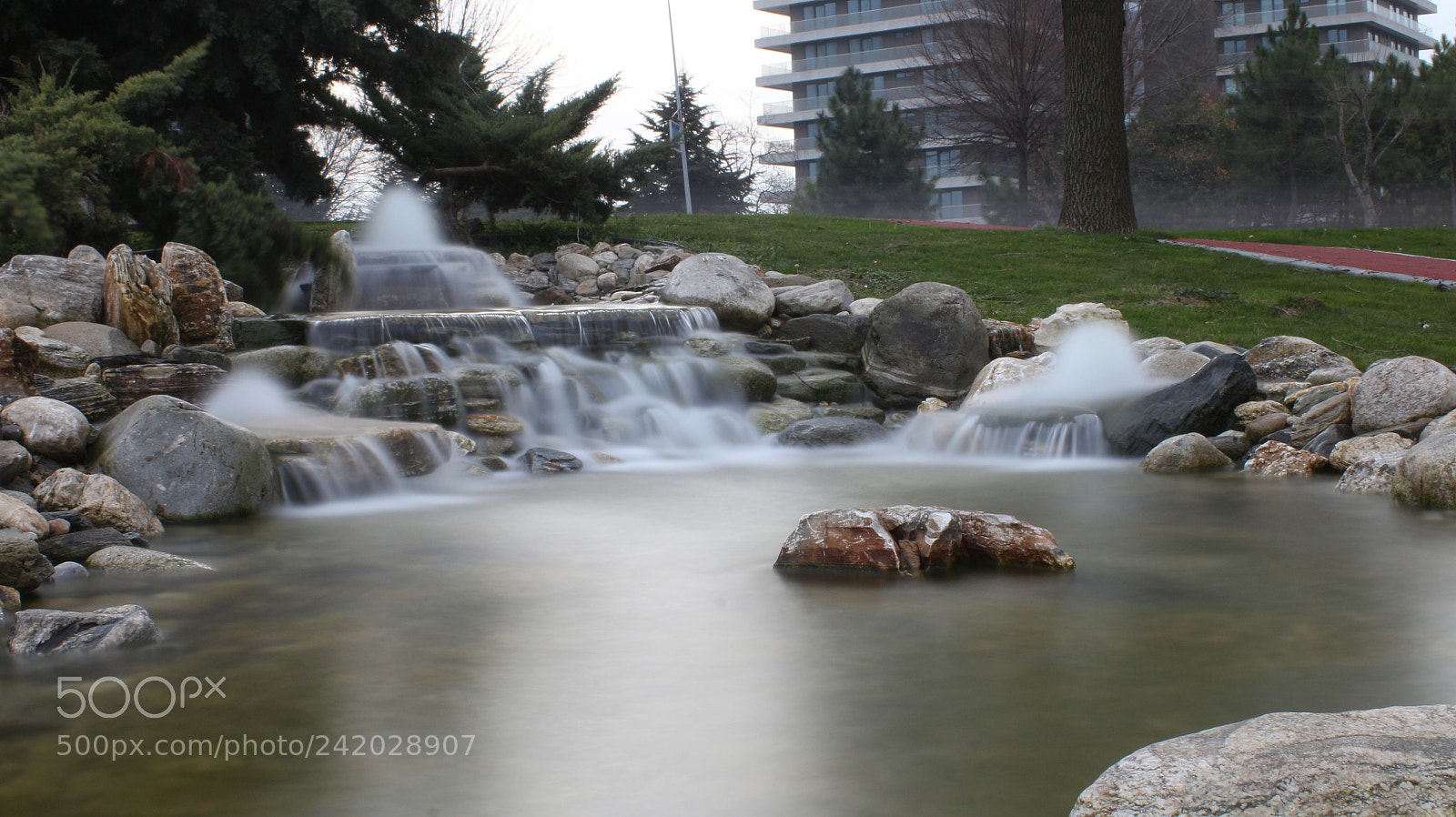 Canon EOS M sample photo. Running water photography
