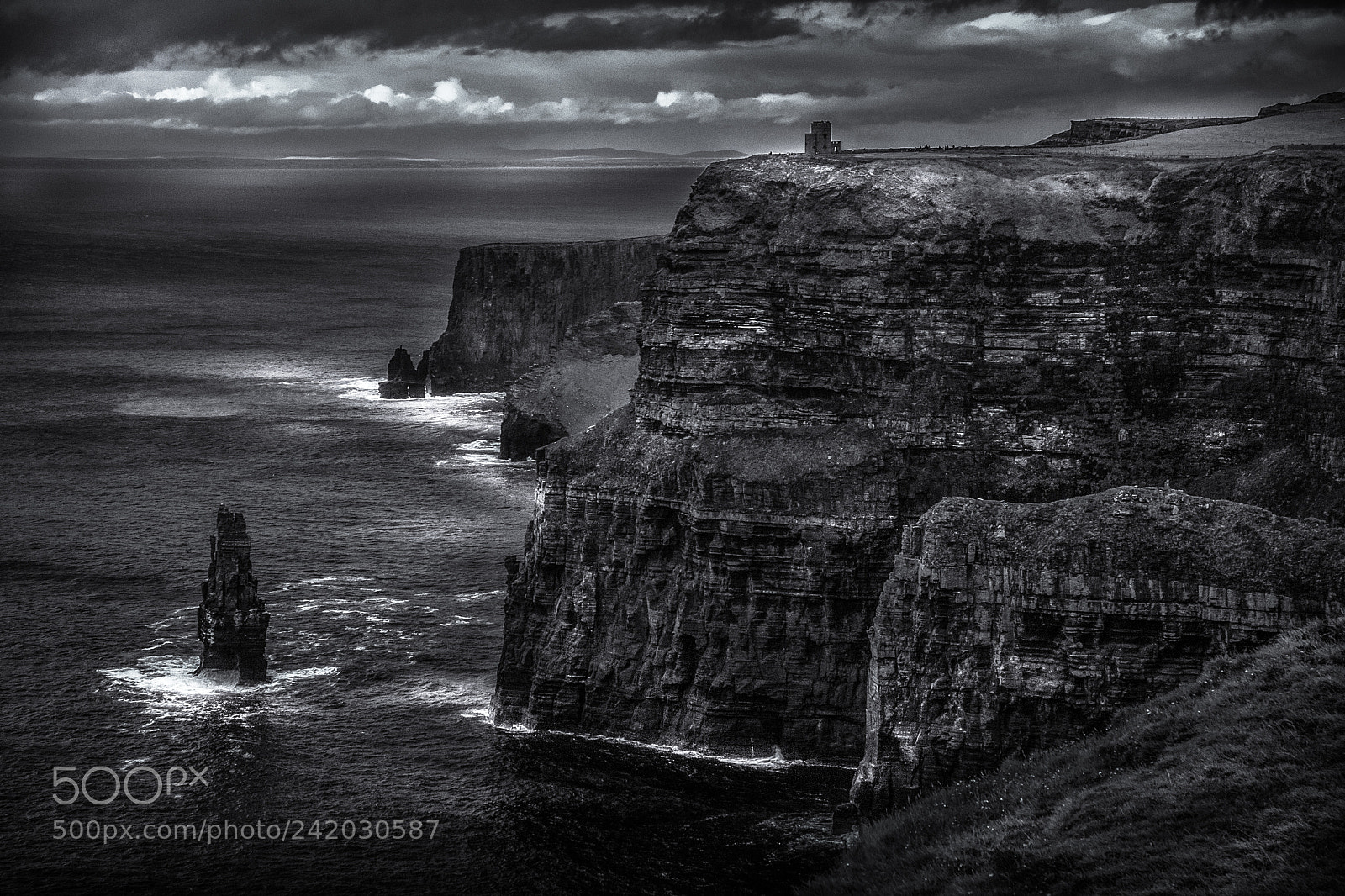 Nikon D200 sample photo. Cliffs of moher photography