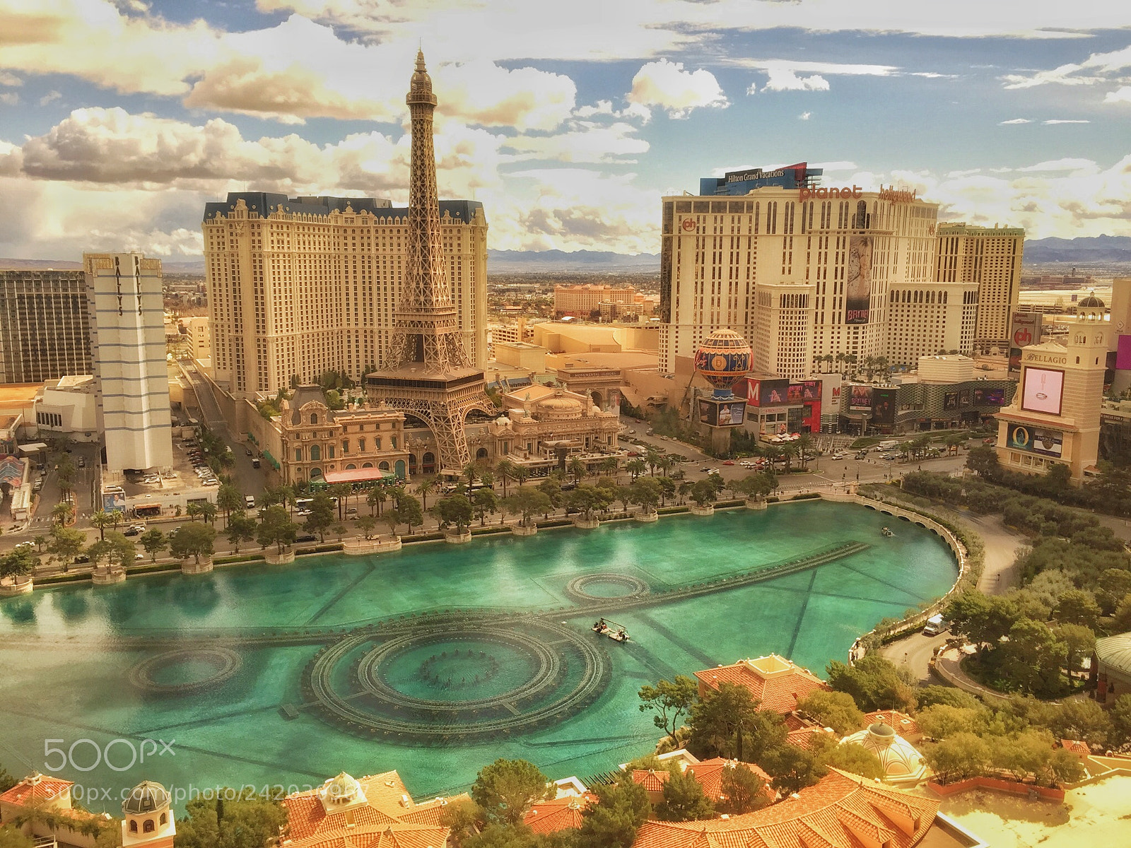 Apple iPhone 6 sample photo. Bellagio view photography