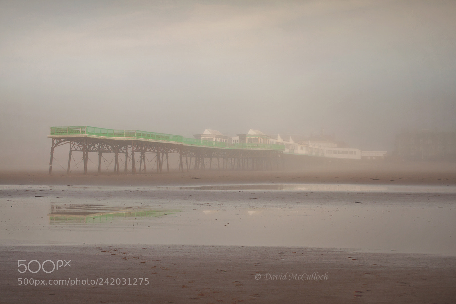 Canon EOS 500D (EOS Rebel T1i / EOS Kiss X3) sample photo. The misty pier photography