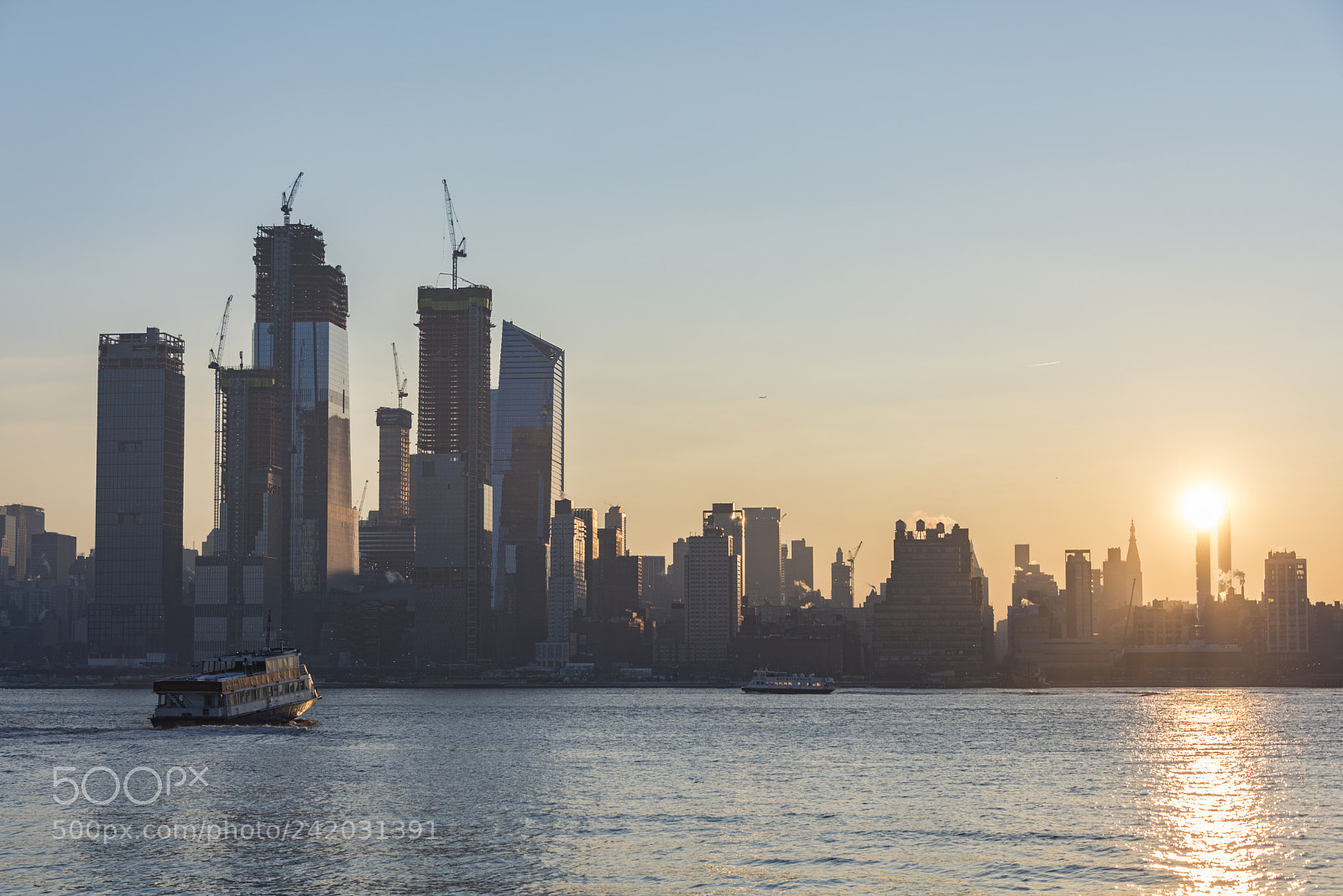 Nikon D810 sample photo. Manhattan morning from nj photography