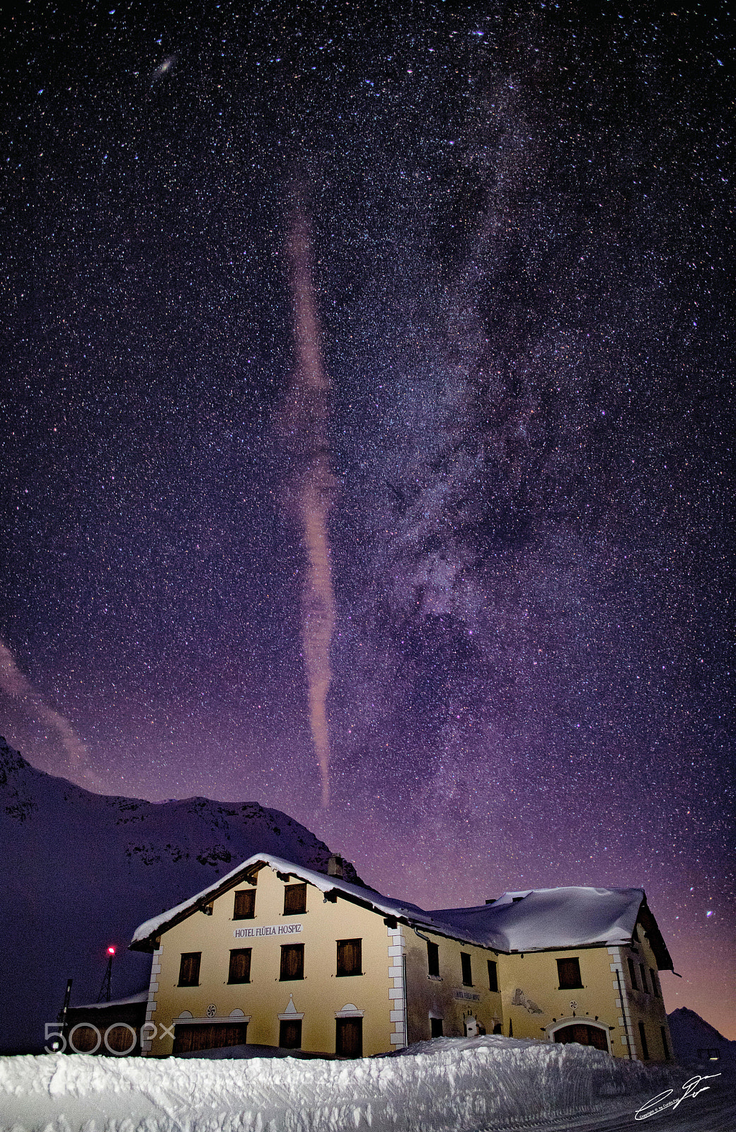 Canon EOS 6D Mark II sample photo. Winter sky at night photography