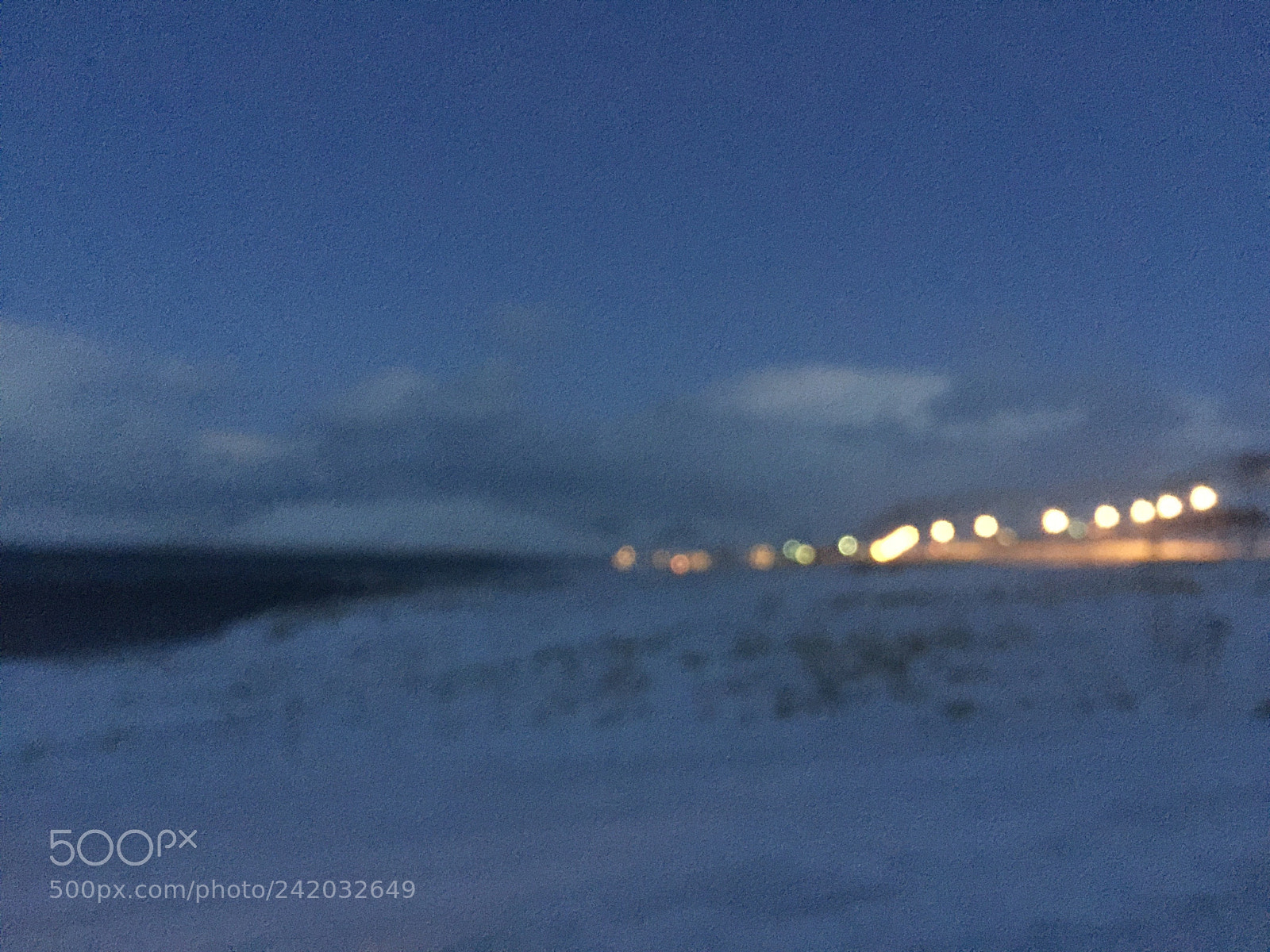 Apple iPhone 6 Plus sample photo. Nightview with snow photography
