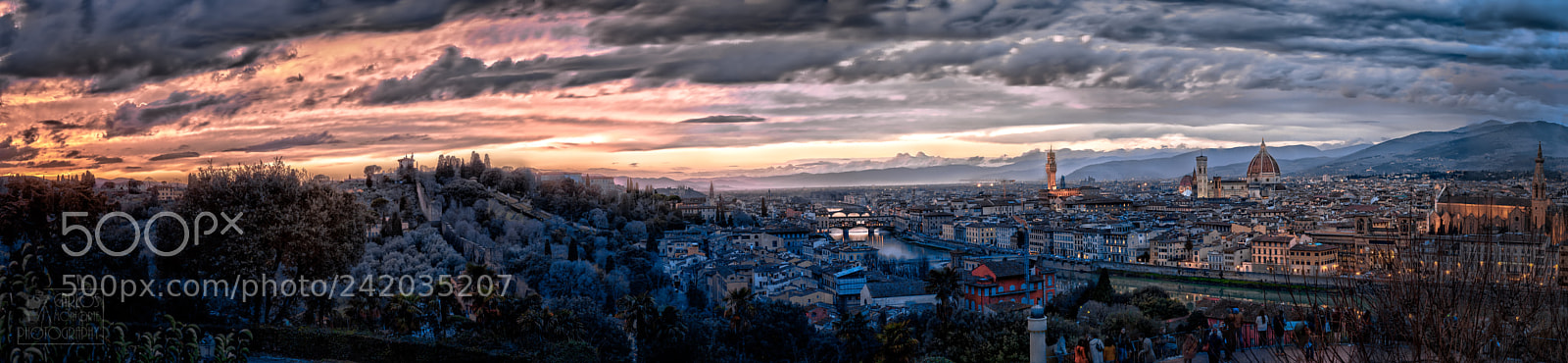 Canon EOS-1D X Mark II sample photo. Night over florence photography