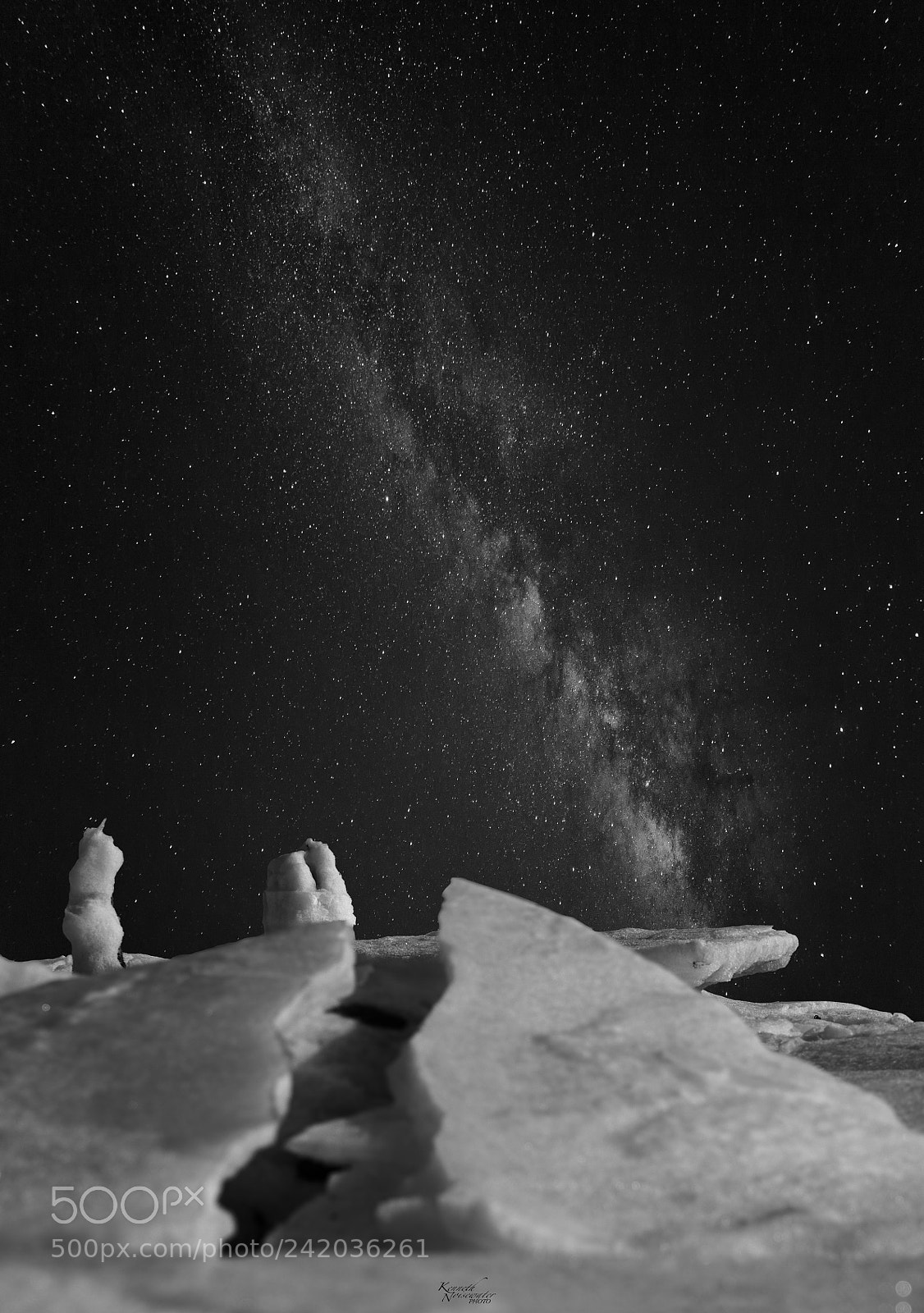 Canon EOS M5 sample photo. Ice and stars photography