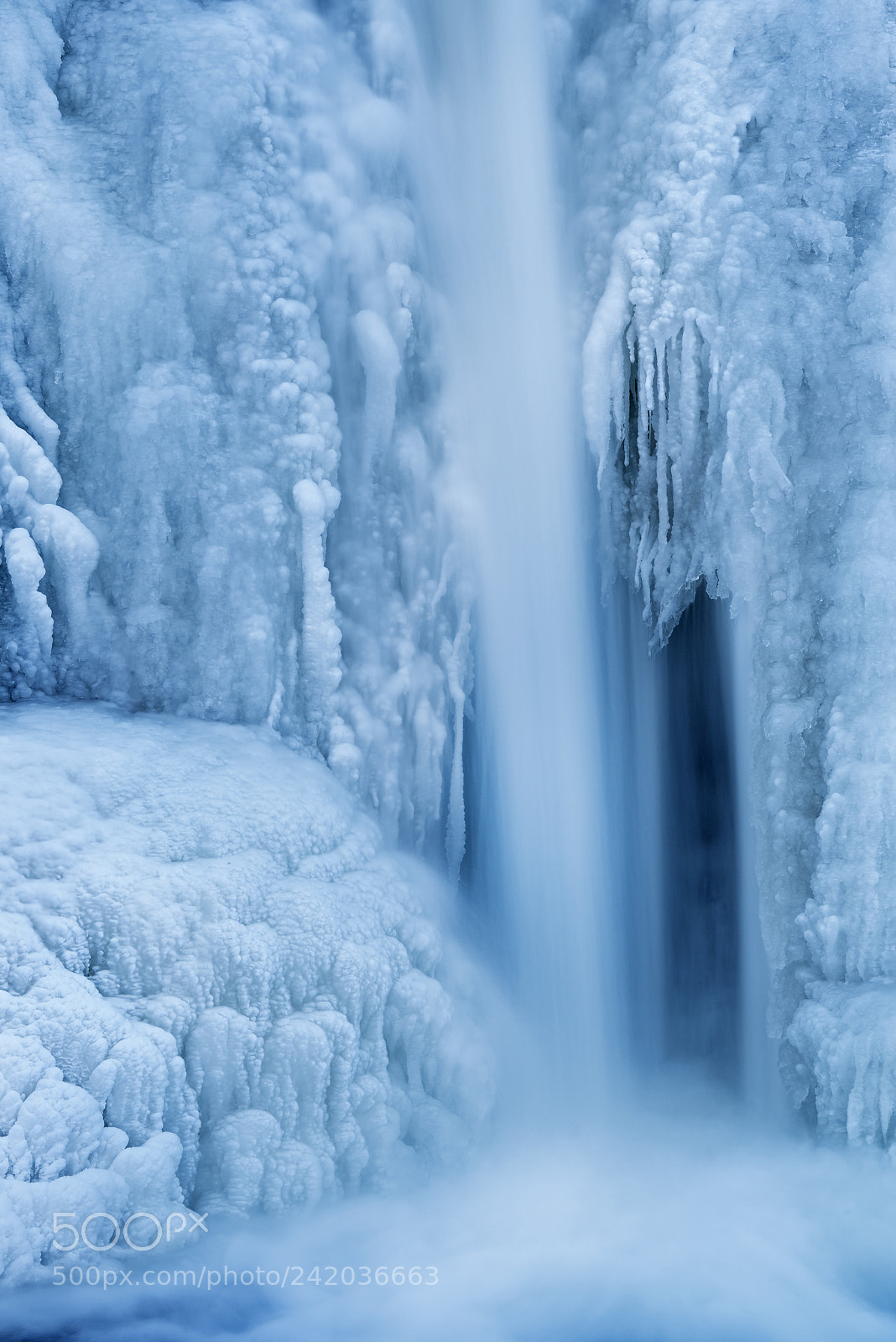 Nikon D800E sample photo. Winter, comstock creek cascade photography