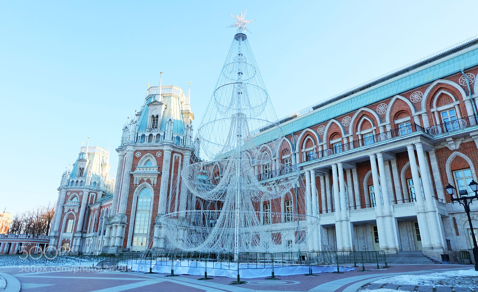 Fujifilm X-M1 sample photo. Crystal christmas tree photography