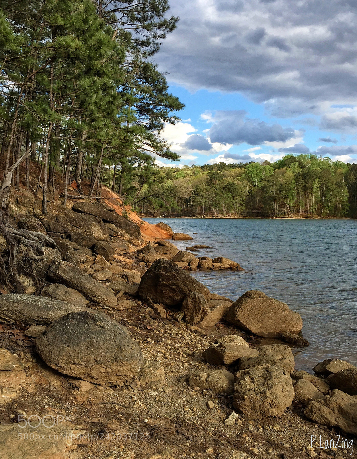 Apple iPhone 6 sample photo. Lake photography