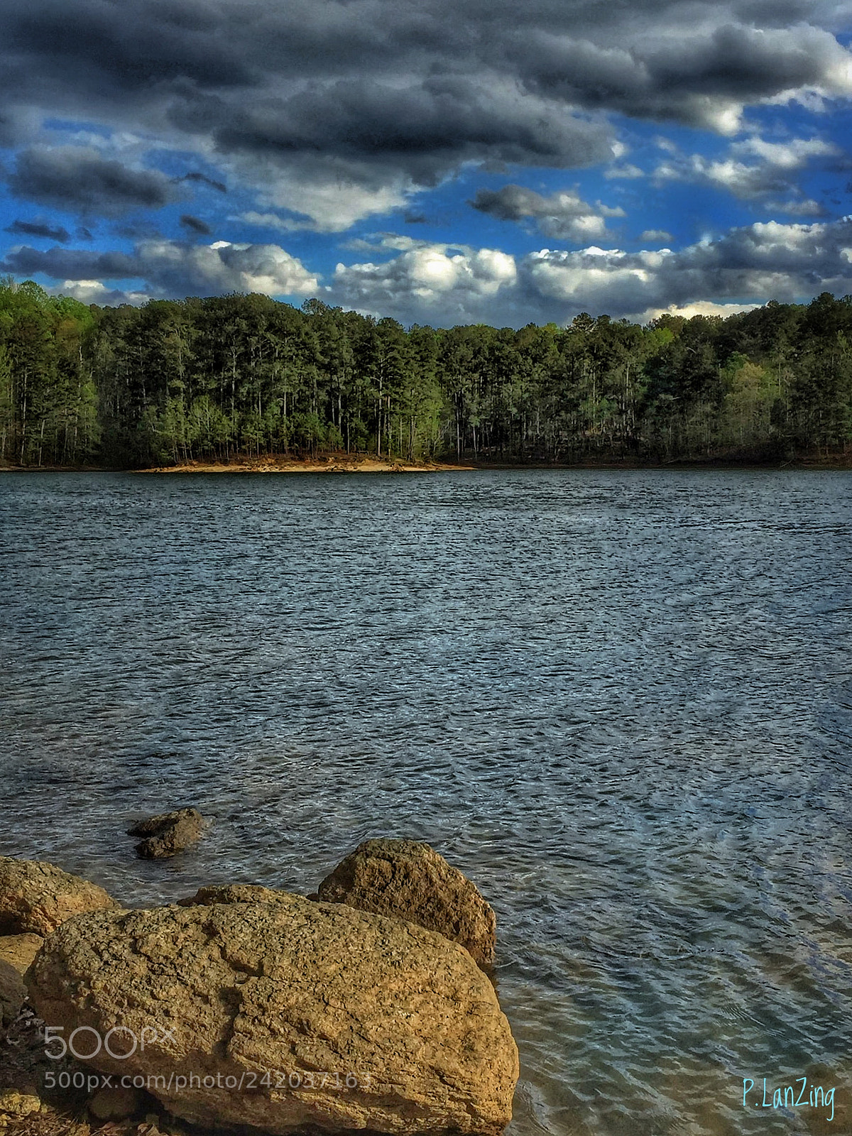 Apple iPhone 6 sample photo. Lake photography