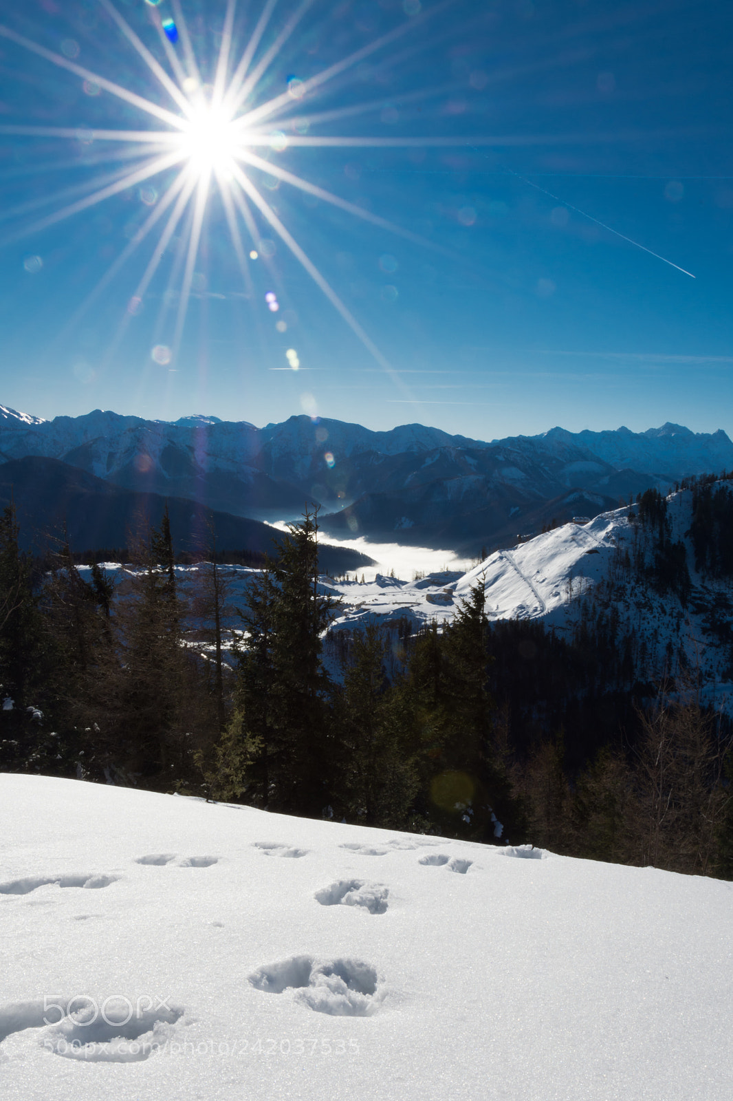 Nikon D7200 sample photo. Snowy landscape photography