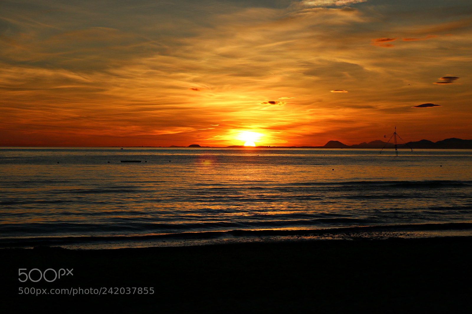 Canon EOS 750D (EOS Rebel T6i / EOS Kiss X8i) sample photo. Benidorm sunset. photography