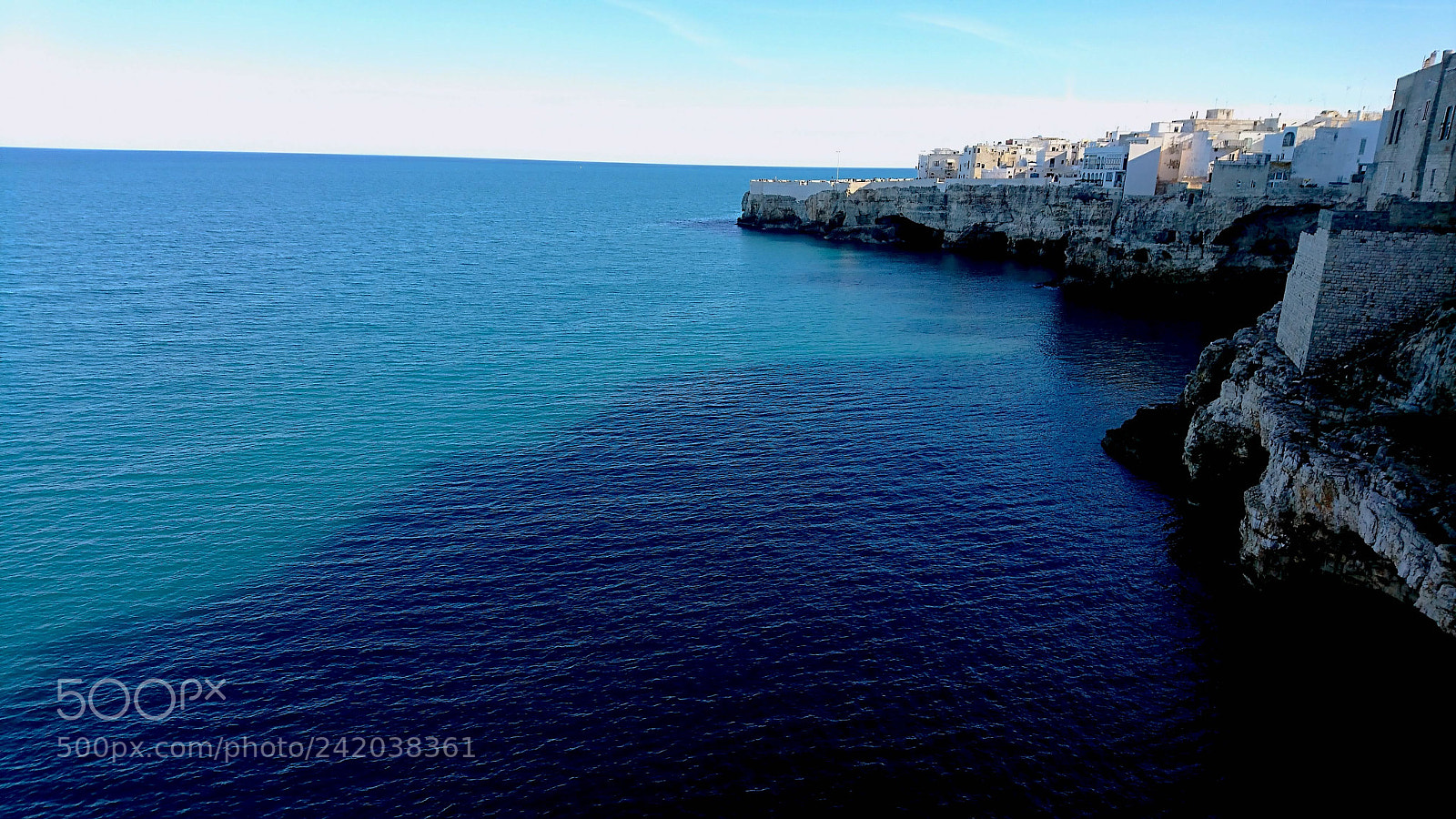 Sony Xperia XZ sample photo. Polignano by the sea photography