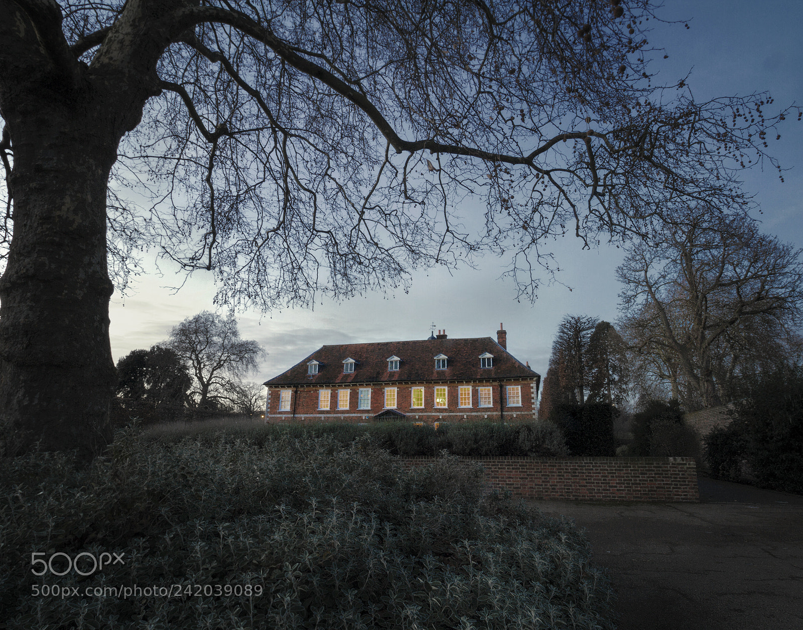 Canon EOS 7D sample photo. Winter house photography