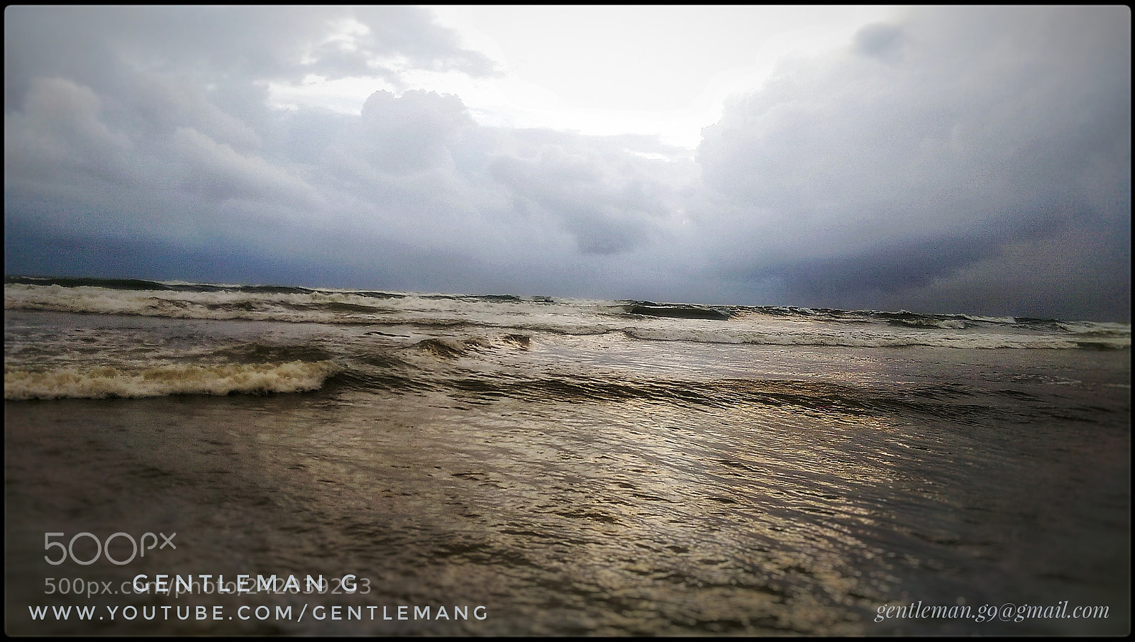 HTC ONE M8 sample photo. Stormy clouds and rough photography