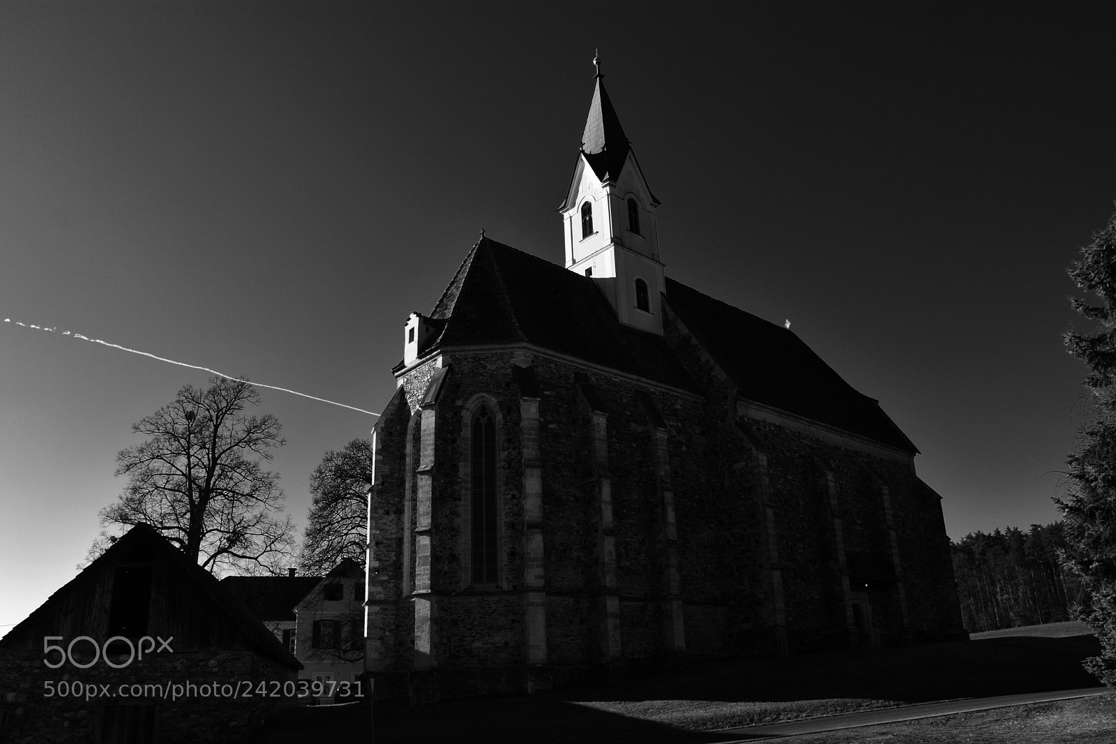 Nikon D7200 sample photo. The church photography