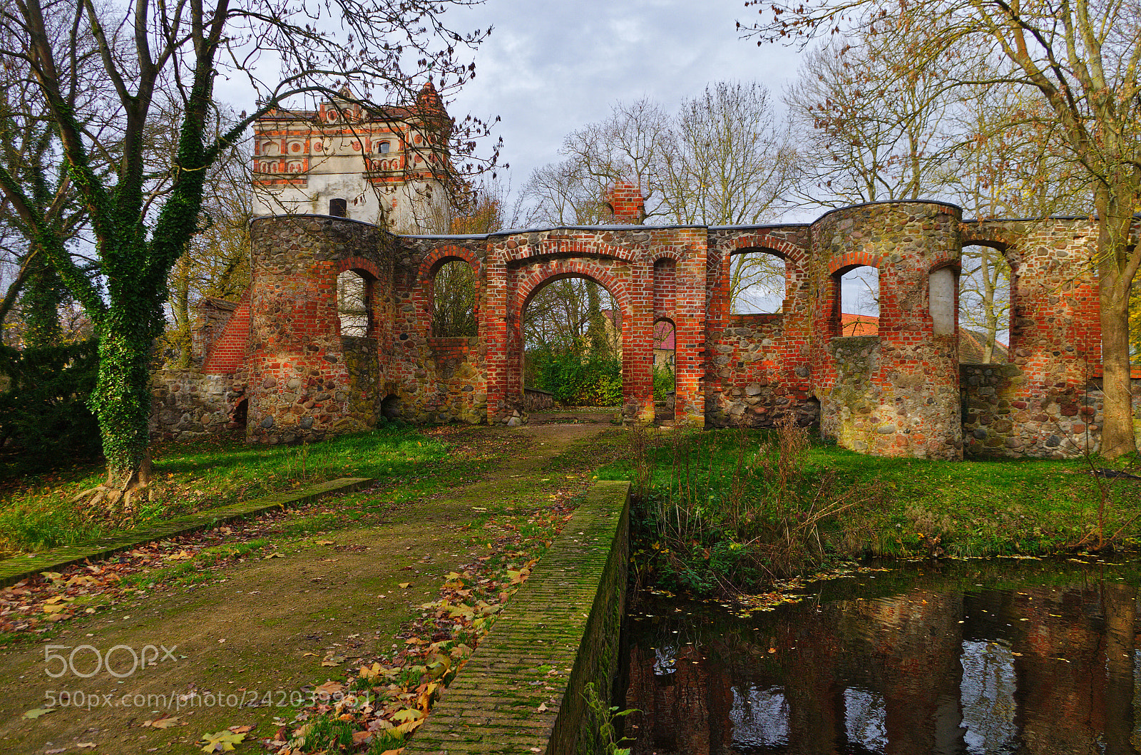 Pentax K-30 sample photo. Ruin castle freyenstein photography