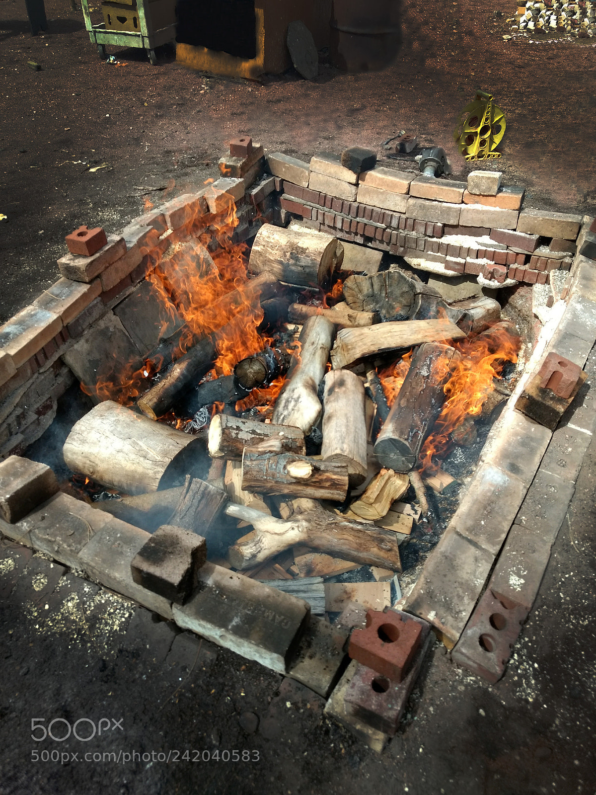 Motorola Moto G (4) sample photo. Clay firing 2 photography