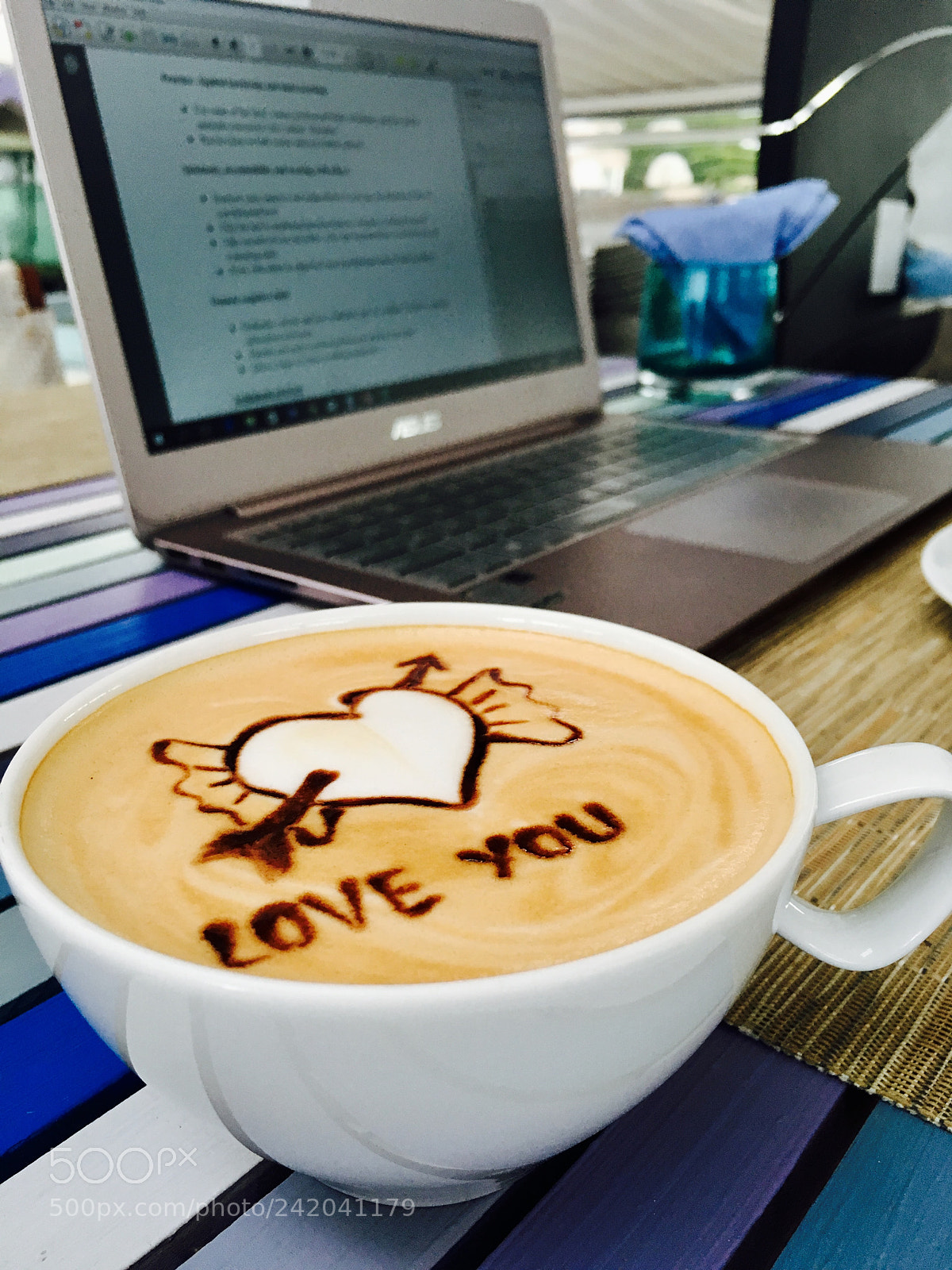 Apple iPhone 6s sample photo. Latte' art photography