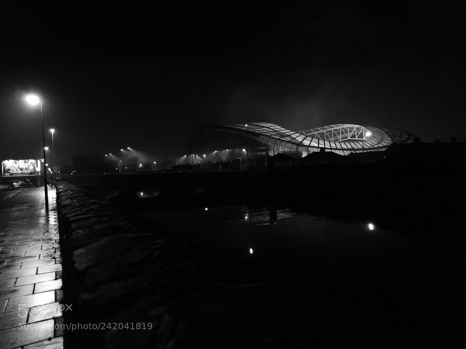 HUAWEI P10 sample photo. Foggy dublin photography