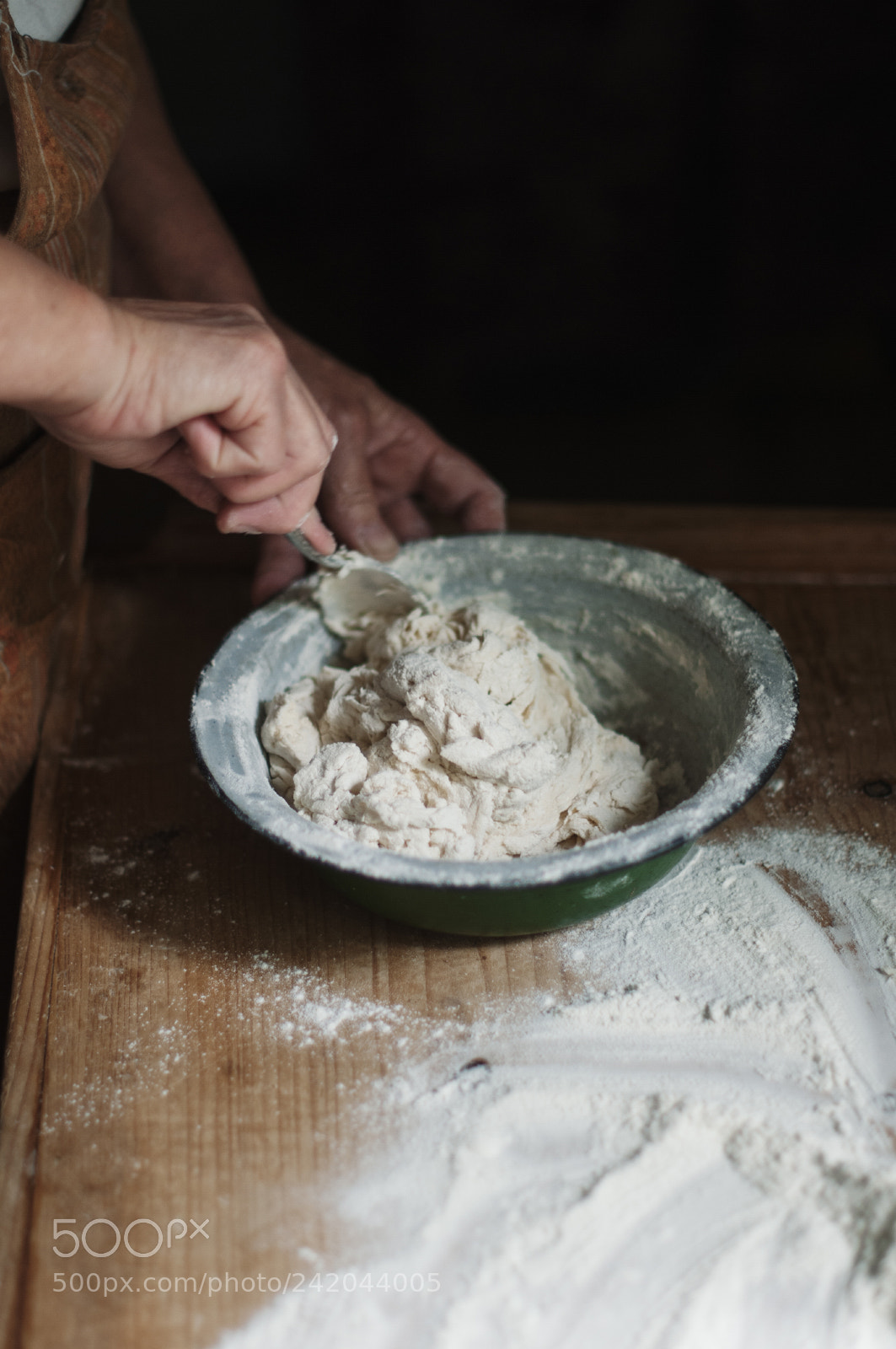 Nikon D300 sample photo. Cooking with my grandma photography