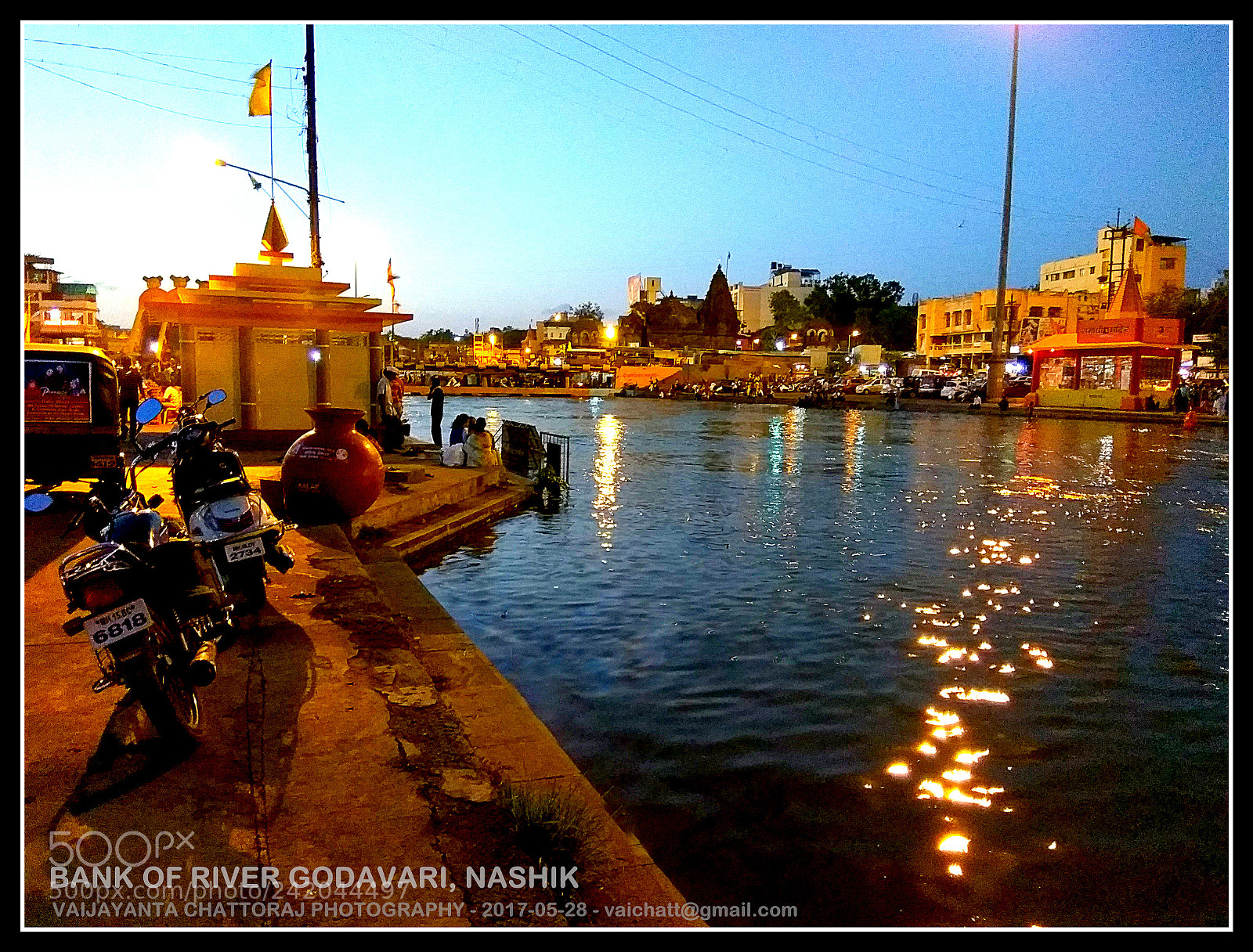 Xiaomi Redmi Note 3 sample photo. Bank of river godavari photography