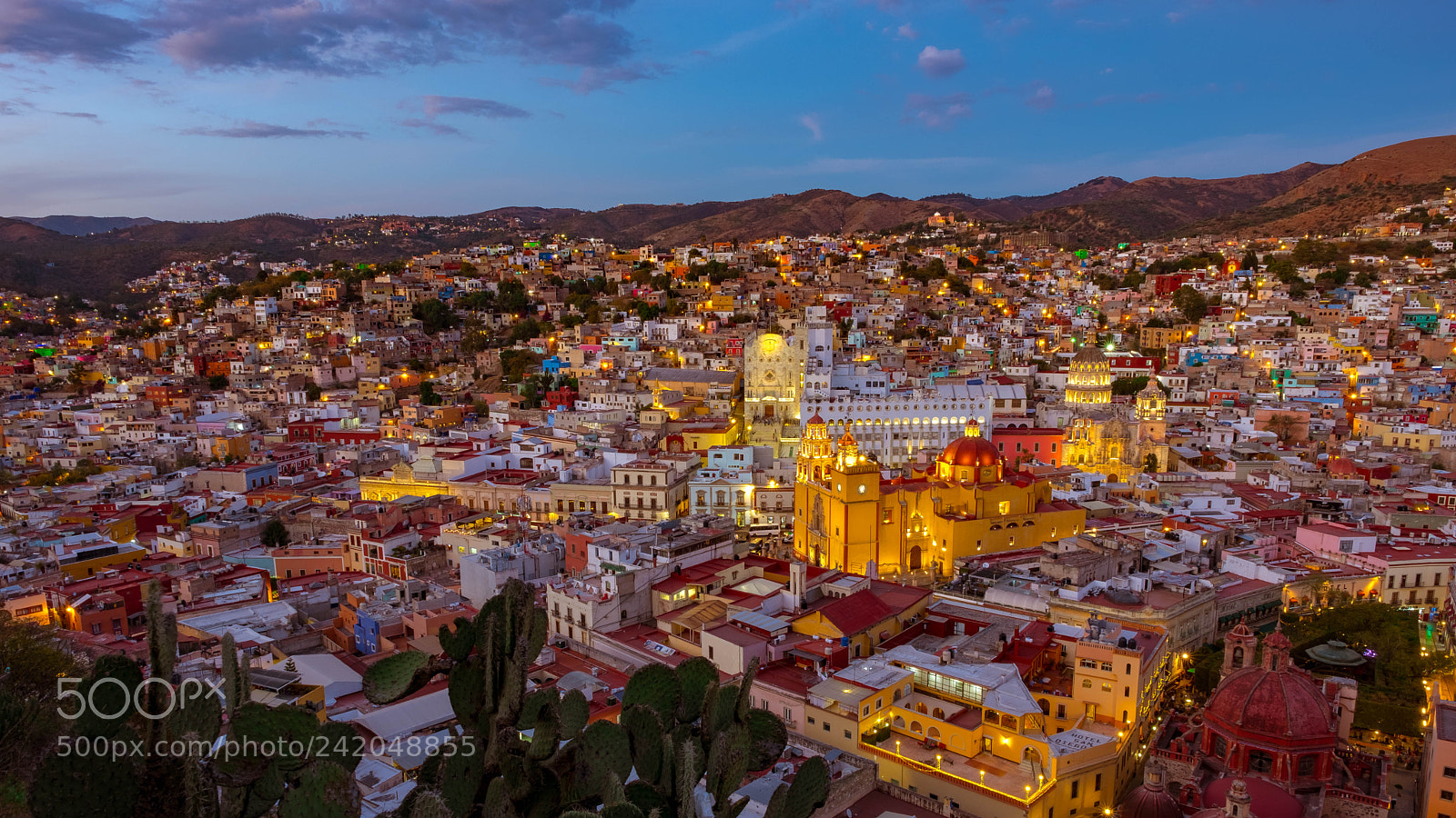 Fujifilm X-T2 sample photo. Sunset in guanajuato photography