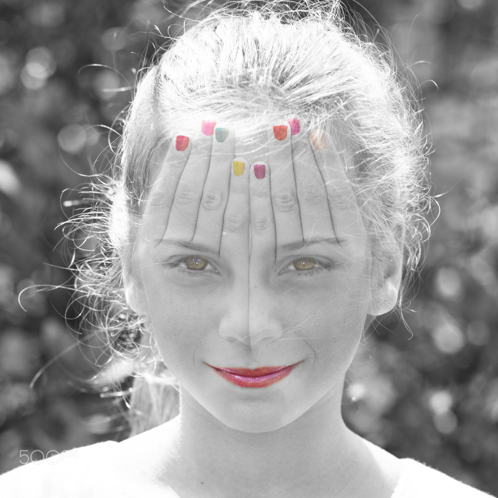 Nikon D7200 sample photo. Face in the hands photography