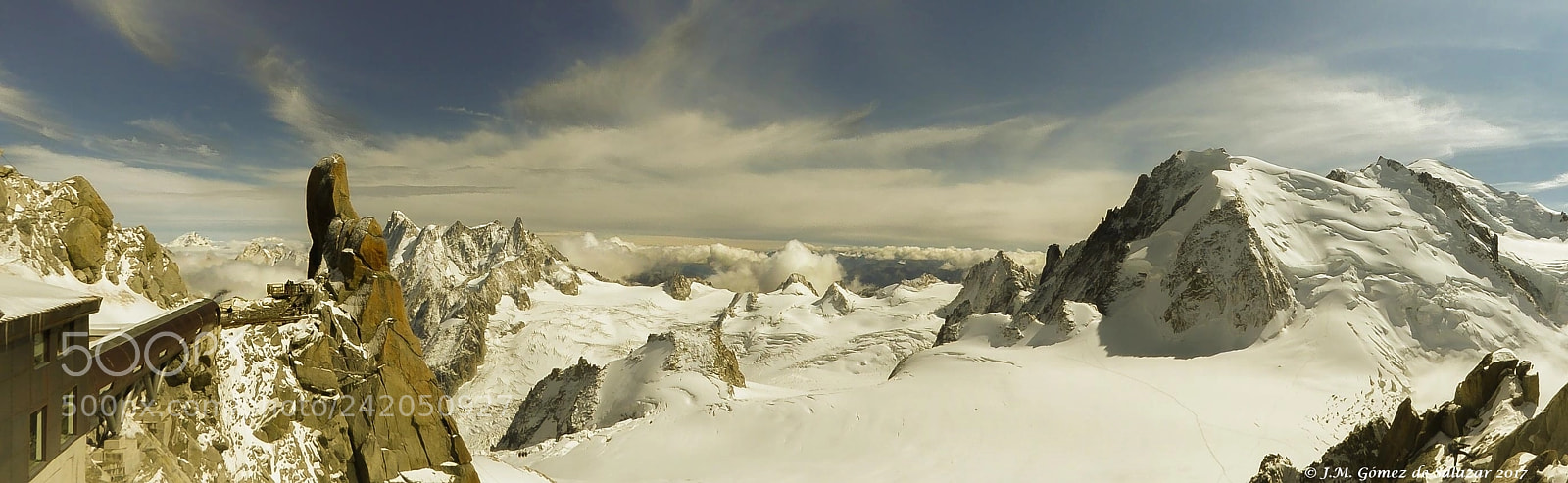 Panasonic Lumix DMC-ZS40 (Lumix DMC-TZ60) sample photo. Mont blanc from the photography