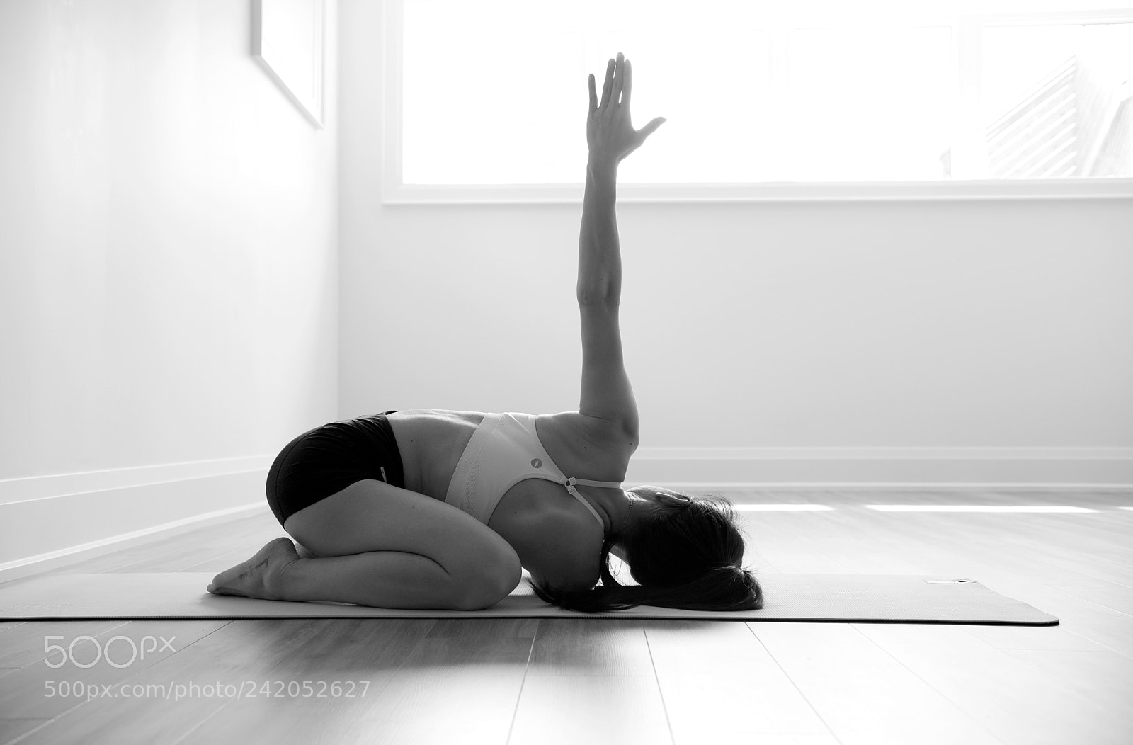 Nikon D810 sample photo. Woman doing yoga photography