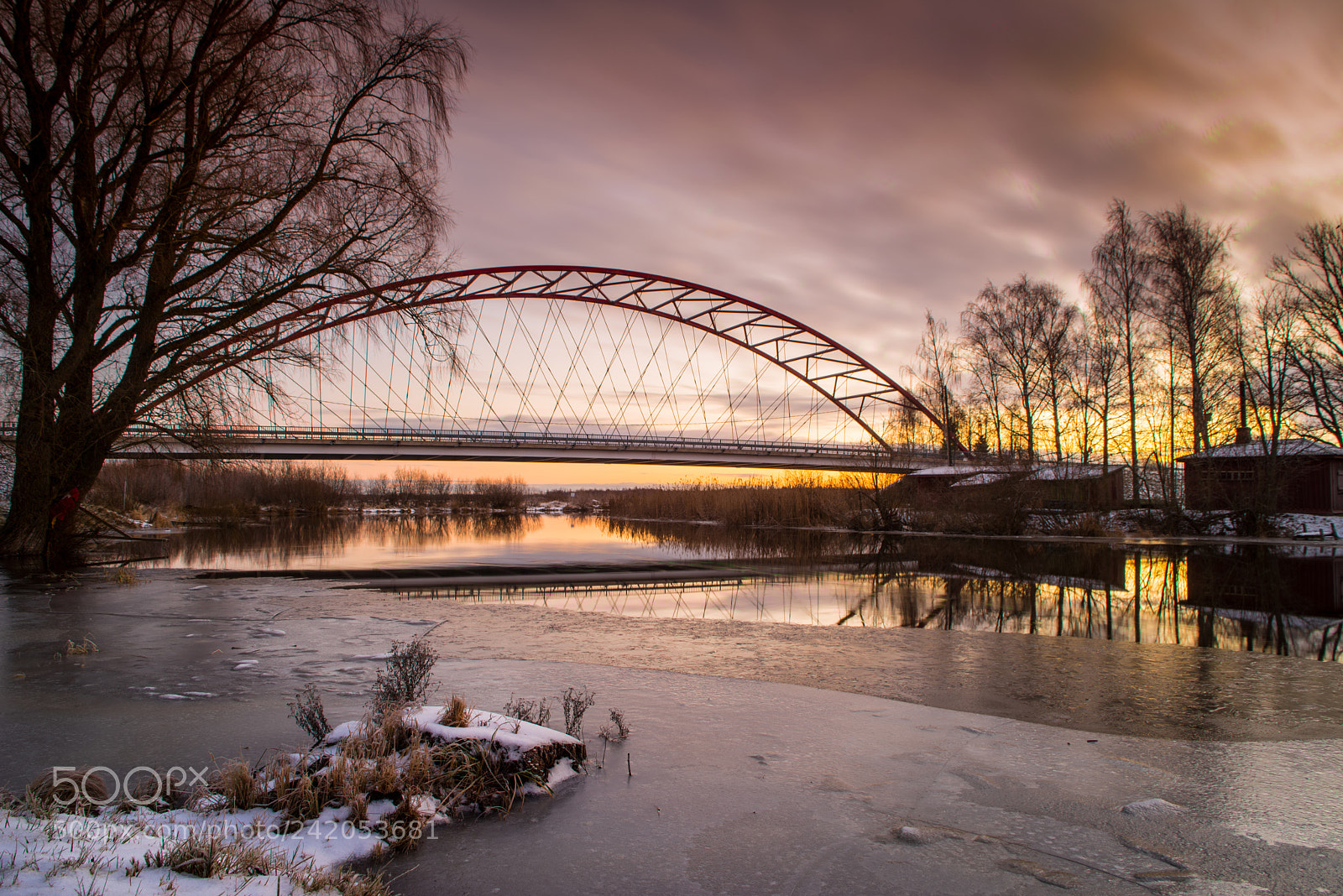 Pentax K-1 sample photo. Sunrise on the river photography