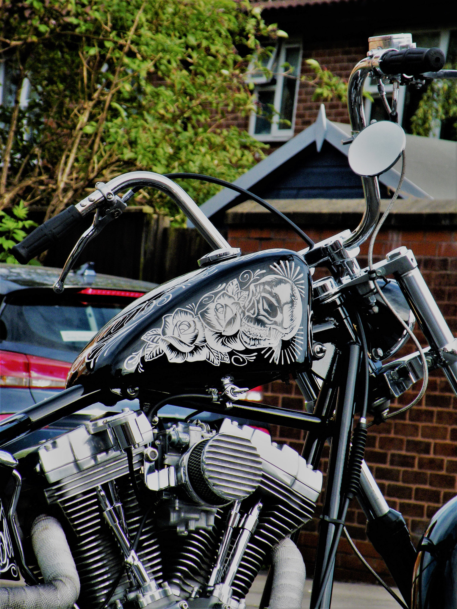 Fujifilm FinePix S8100fd sample photo. Harley chop iii photography