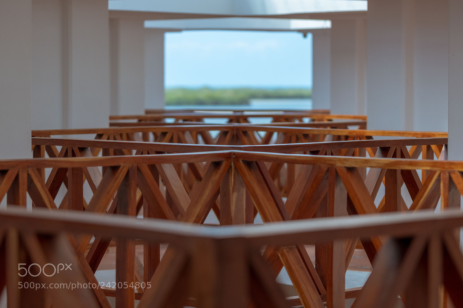 Fujifilm X-T2 sample photo. Symmetrical staircases photography