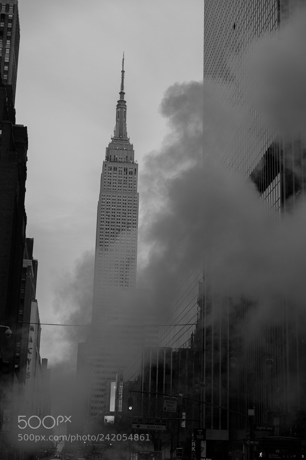 Fujifilm X-T2 sample photo. Smokey building photography
