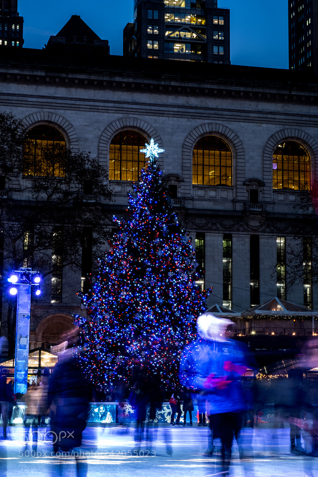 Fujifilm X-T2 sample photo. Xmas tree photography